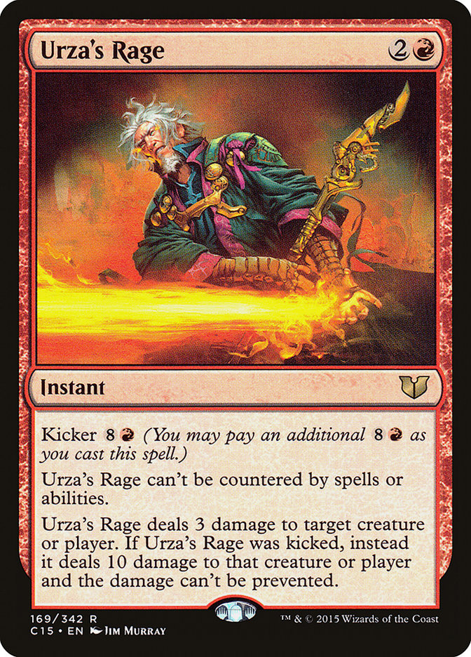 Urza's Rage [Commander 2015] | Pegasus Games WI