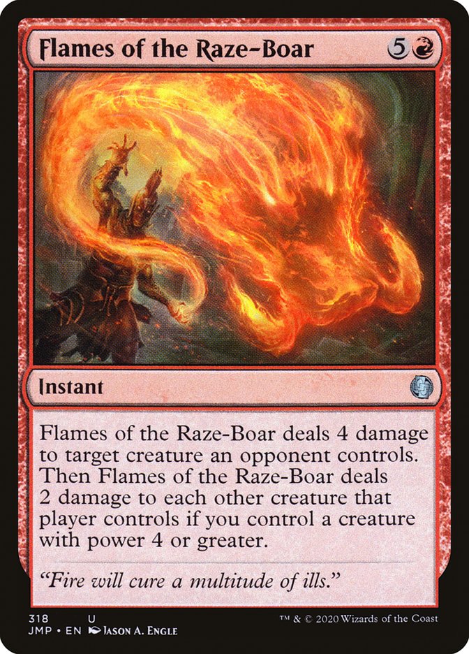 Flames of the Raze-Boar [Jumpstart] | Pegasus Games WI