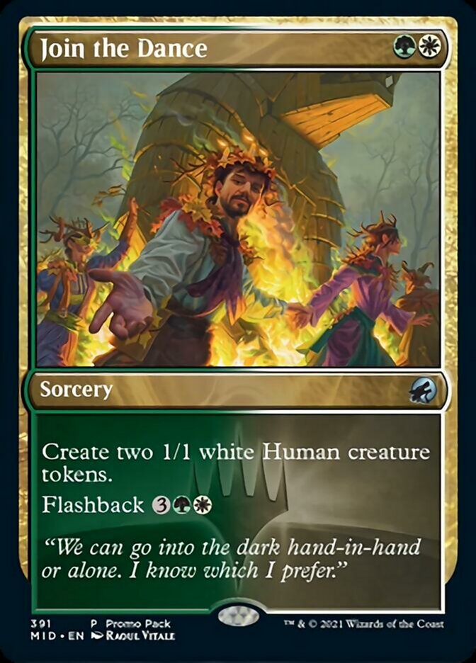 Join the Dance (Promo Pack) [Innistrad: Midnight Hunt Promos] | Pegasus Games WI