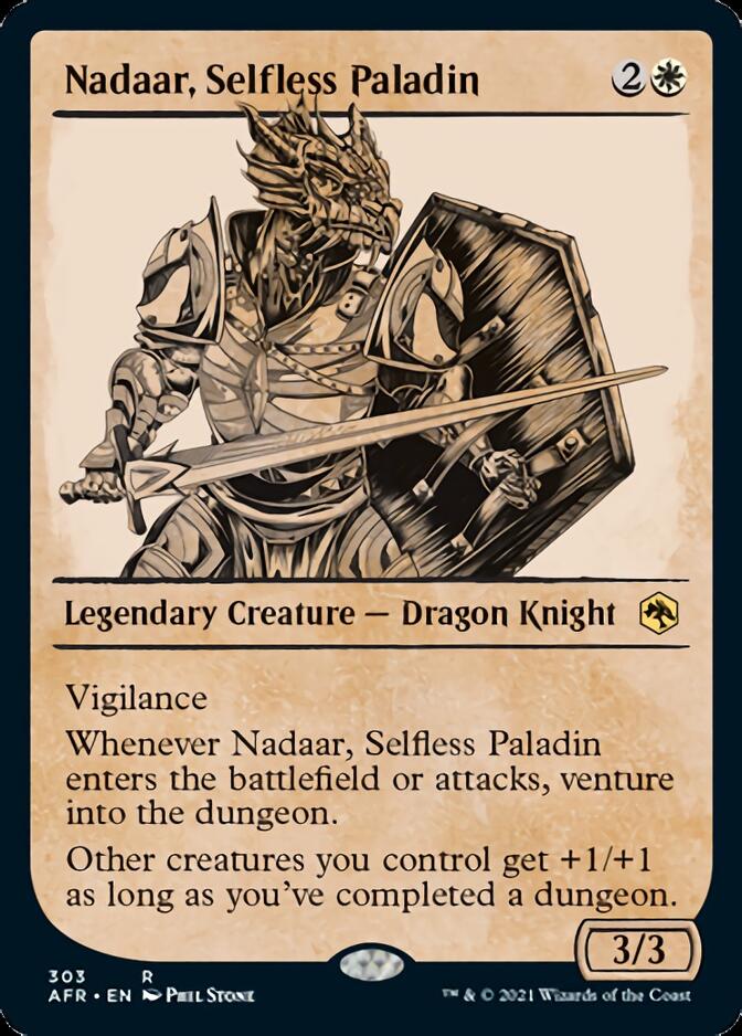 Nadaar, Selfless Paladin (Showcase) [Dungeons & Dragons: Adventures in the Forgotten Realms] | Pegasus Games WI