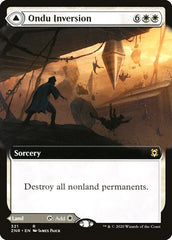 Ondu Inversion // Ondu Skyruins (Extended Art) [Zendikar Rising] | Pegasus Games WI
