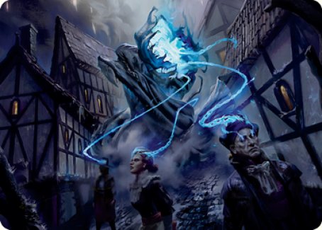 Dreamshackle Geist Art Card [Innistrad: Crimson Vow Art Series] | Pegasus Games WI