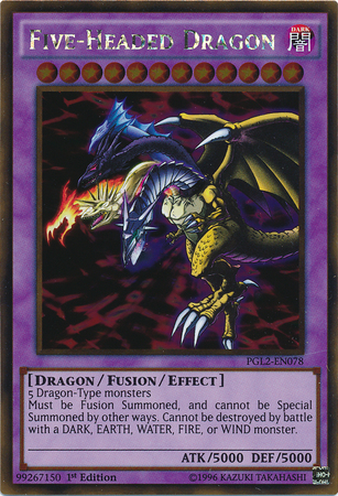 Five-Headed Dragon [PGL2-EN078] Gold Rare | Pegasus Games WI