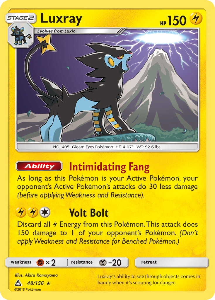 Luxray (48/156) [Sun & Moon: Ultra Prism] | Pegasus Games WI