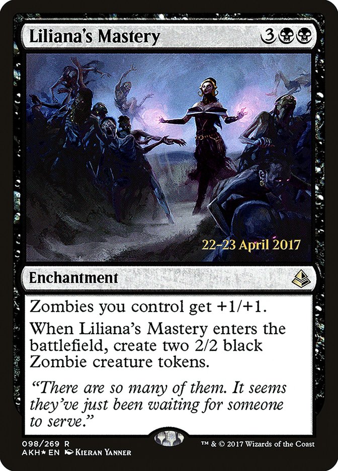 Liliana's Mastery [Amonkhet Prerelease Promos] | Pegasus Games WI