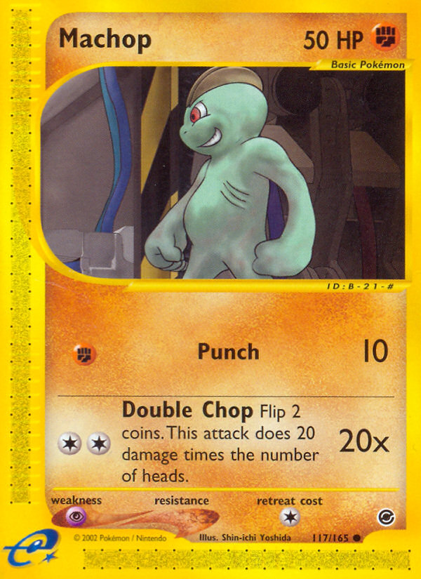 Machop (117/165) [Expedition: Base Set] | Pegasus Games WI