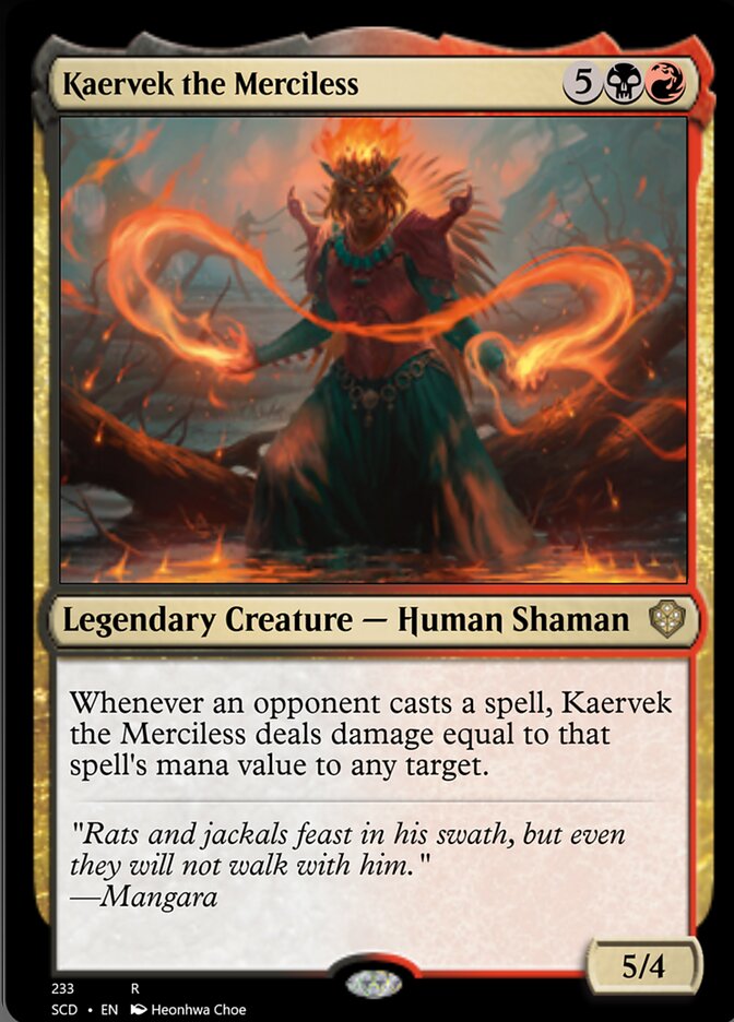 Kaervek the Merciless [Starter Commander Decks] | Pegasus Games WI