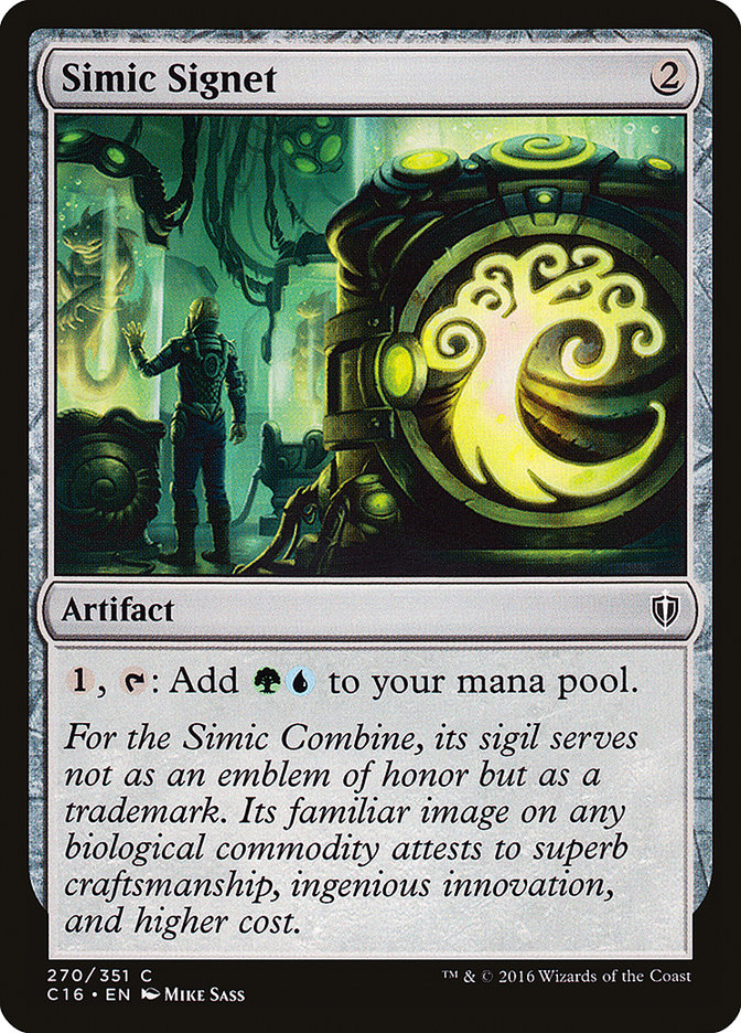 Simic Signet [Commander 2016] | Pegasus Games WI