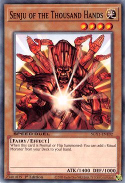 Senju of the Thousand Hands [SGX1-ENE02] Common | Pegasus Games WI