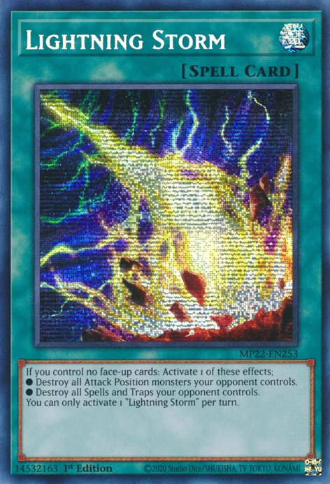 Lightning Storm [MP22-EN253] Prismatic Secret Rare | Pegasus Games WI