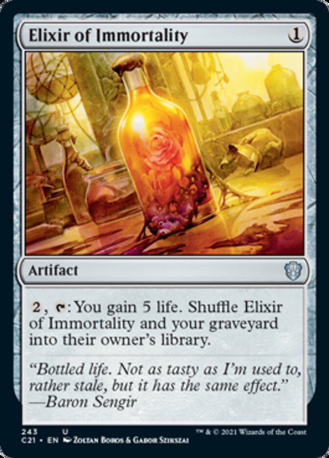 Elixir of Immortality [Commander 2021] | Pegasus Games WI