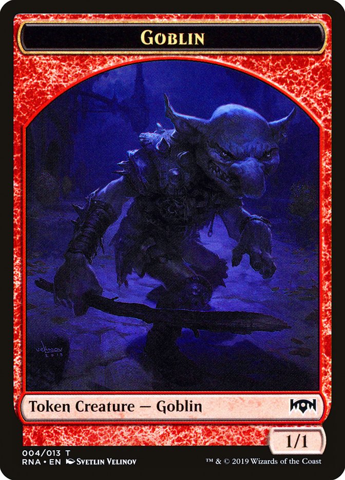 Goblin Token [Ravnica Allegiance Tokens] | Pegasus Games WI