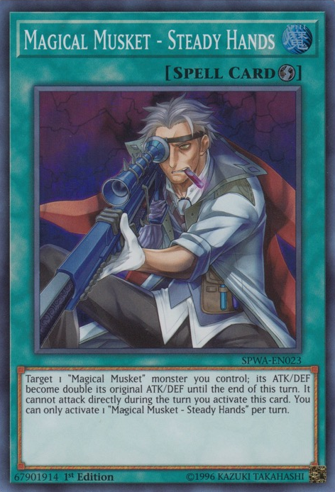 Magical Musket - Steady Hands [SPWA-EN023] Super Rare | Pegasus Games WI