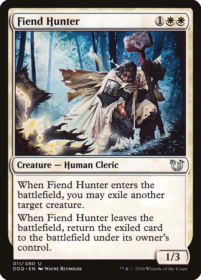 Fiend Hunter [Duel Decks: Blessed vs. Cursed] | Pegasus Games WI