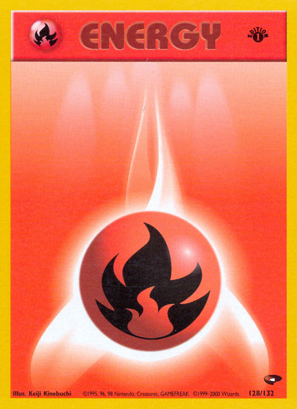 Fire Energy (128/132) [Gym Challenge 1st Edition] | Pegasus Games WI