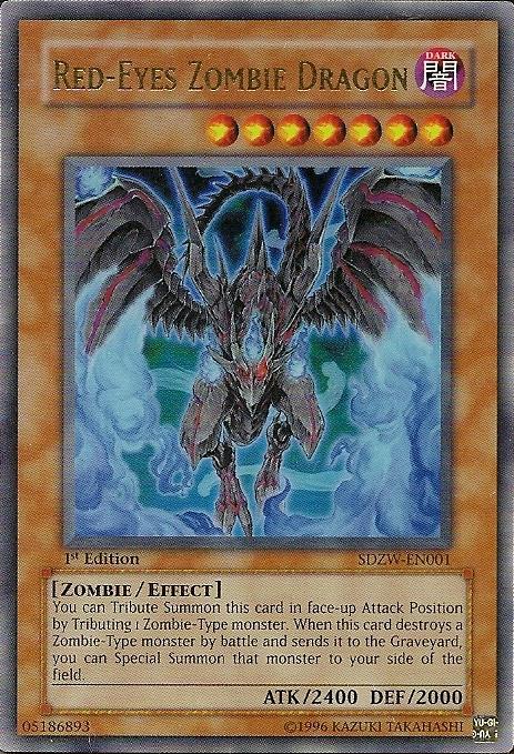 Red-Eyes Zombie Dragon [SDZW-EN001] Ultra Rare | Pegasus Games WI