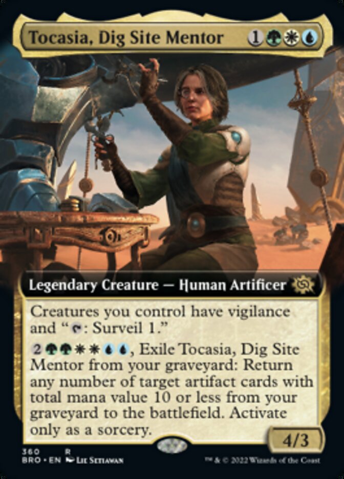 Tocasia, Dig Site Mentor (Extended Art) [The Brothers' War] | Pegasus Games WI