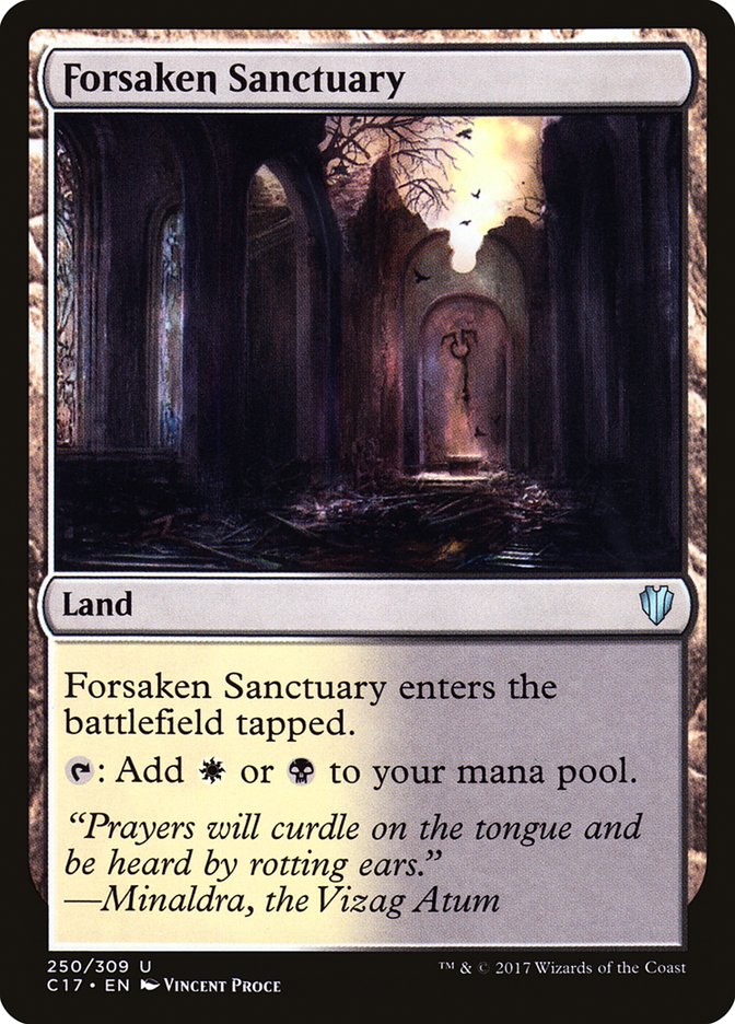 Forsaken Sanctuary [Commander 2017] | Pegasus Games WI