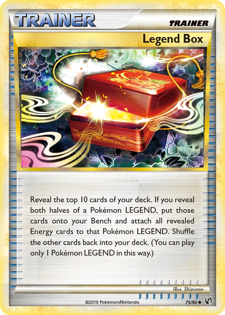 Legend Box (75/90) [HeartGold & SoulSilver: Undaunted] | Pegasus Games WI