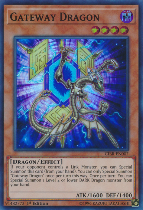 Gateway Dragon [CIBR-EN007] Super Rare | Pegasus Games WI