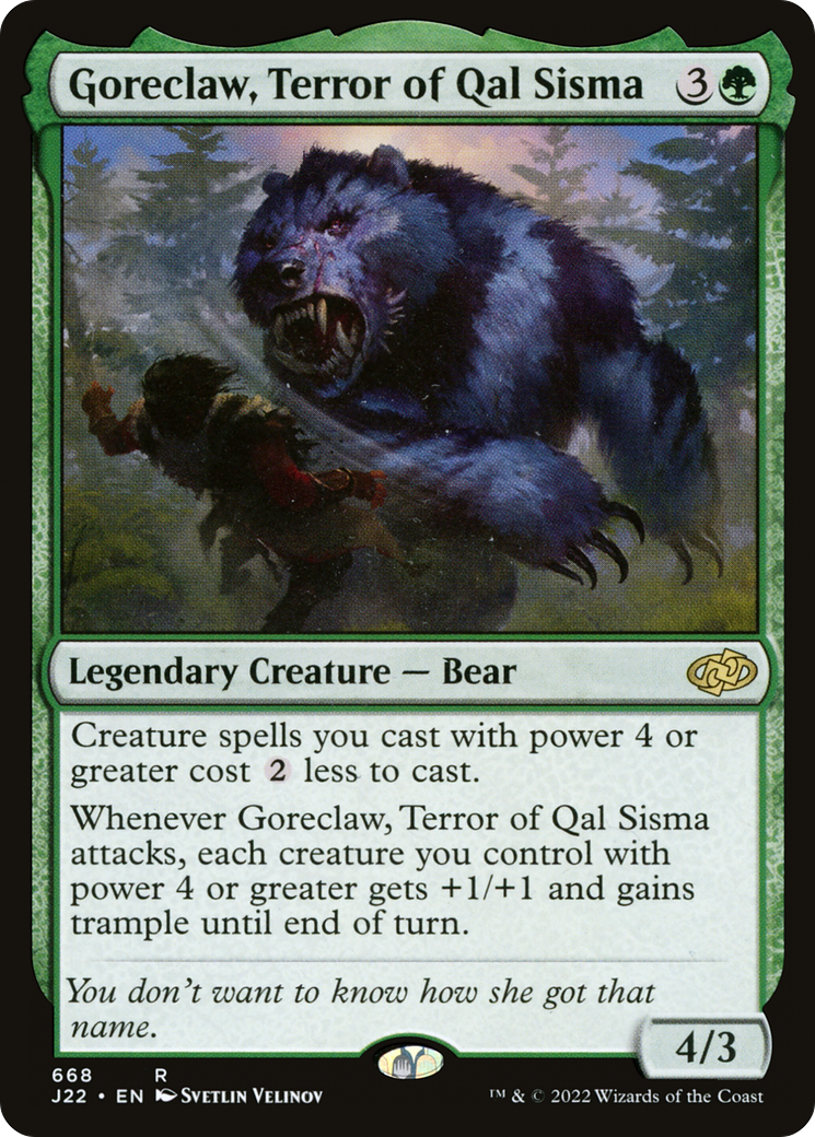Goreclaw, Terror of Qal Sisma [Jumpstart 2022] | Pegasus Games WI