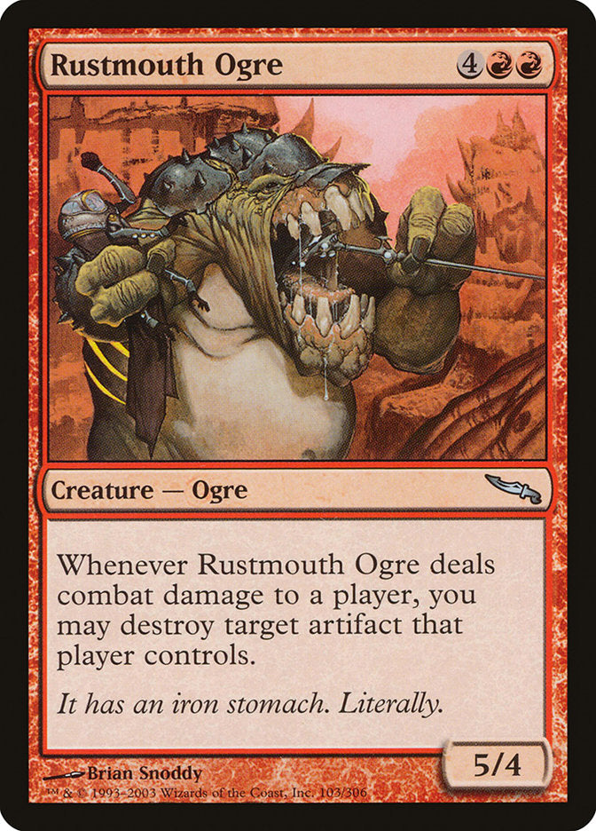 Rustmouth Ogre [Mirrodin] | Pegasus Games WI