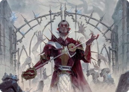 Cemetery Gatekeeper Art Card [Innistrad: Crimson Vow Art Series] | Pegasus Games WI