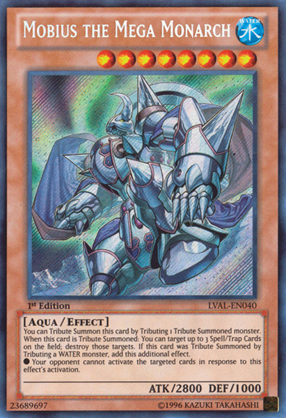 Mobius the Mega Monarch [LVAL-EN040] Secret Rare | Pegasus Games WI