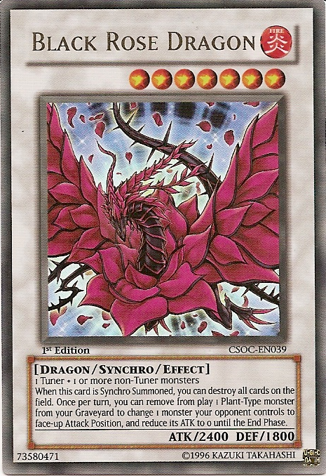 Black Rose Dragon [CSOC-EN039] Ultra Rare | Pegasus Games WI