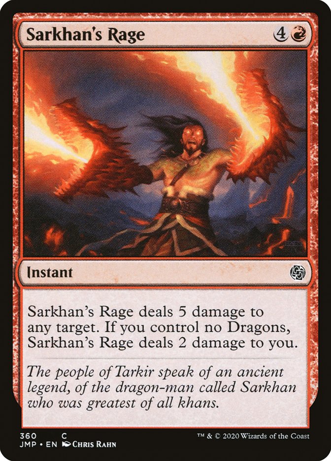 Sarkhan's Rage [Jumpstart] | Pegasus Games WI