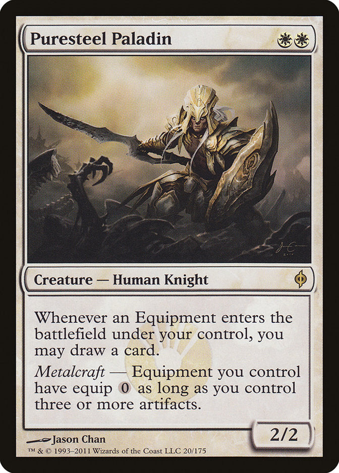 Puresteel Paladin [New Phyrexia] | Pegasus Games WI