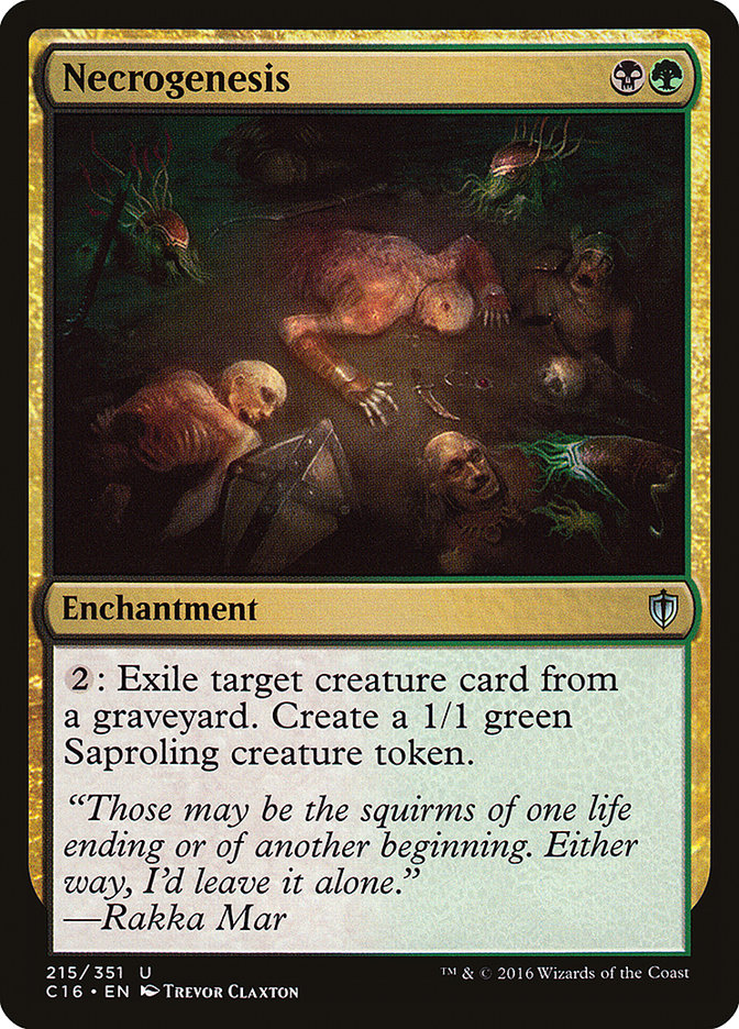 Necrogenesis [Commander 2016] | Pegasus Games WI