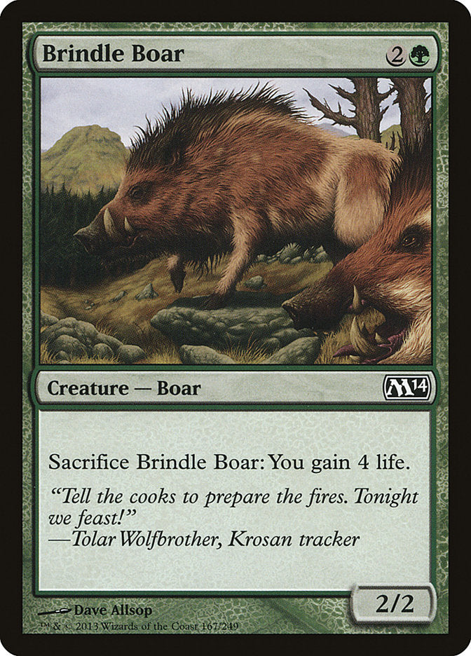 Brindle Boar [Magic 2014] | Pegasus Games WI