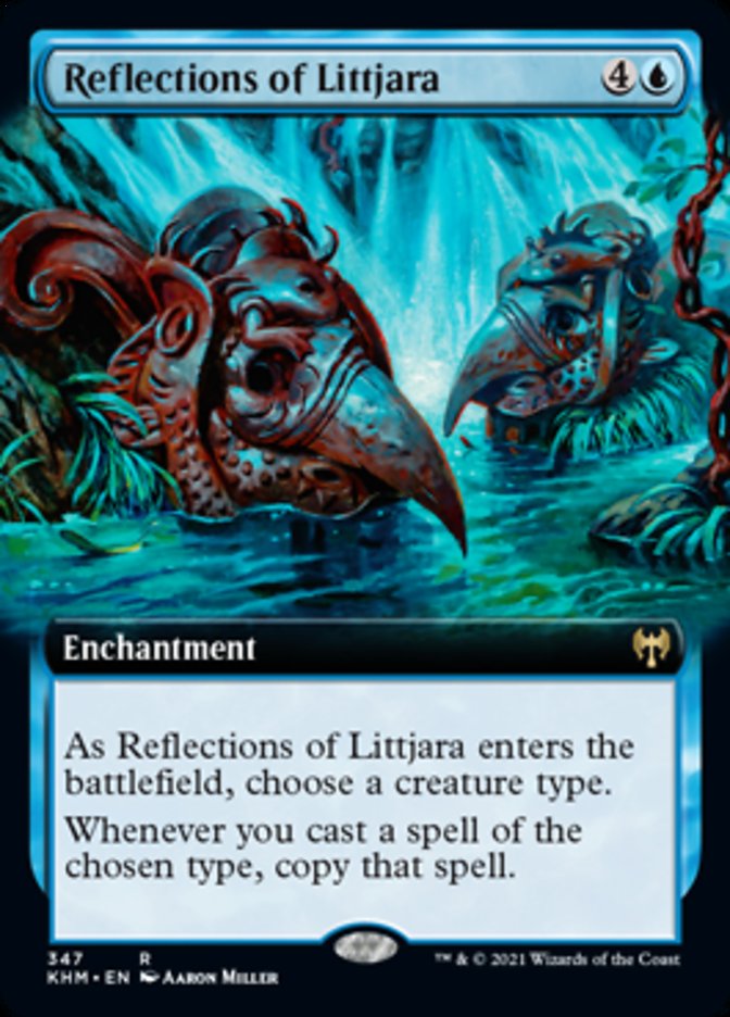 Reflections of Littjara (Extended Art) [Kaldheim] | Pegasus Games WI