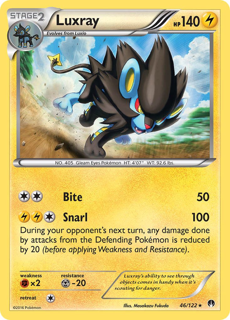 Luxray (46/122) [XY: BREAKpoint] | Pegasus Games WI