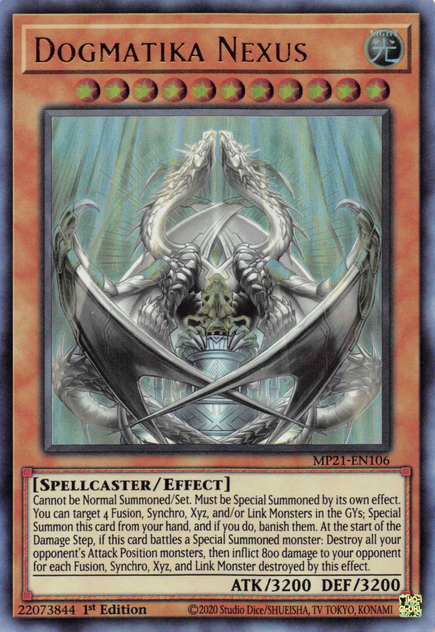 Dogmatika Nexus [MP21-EN106] Ultra Rare | Pegasus Games WI