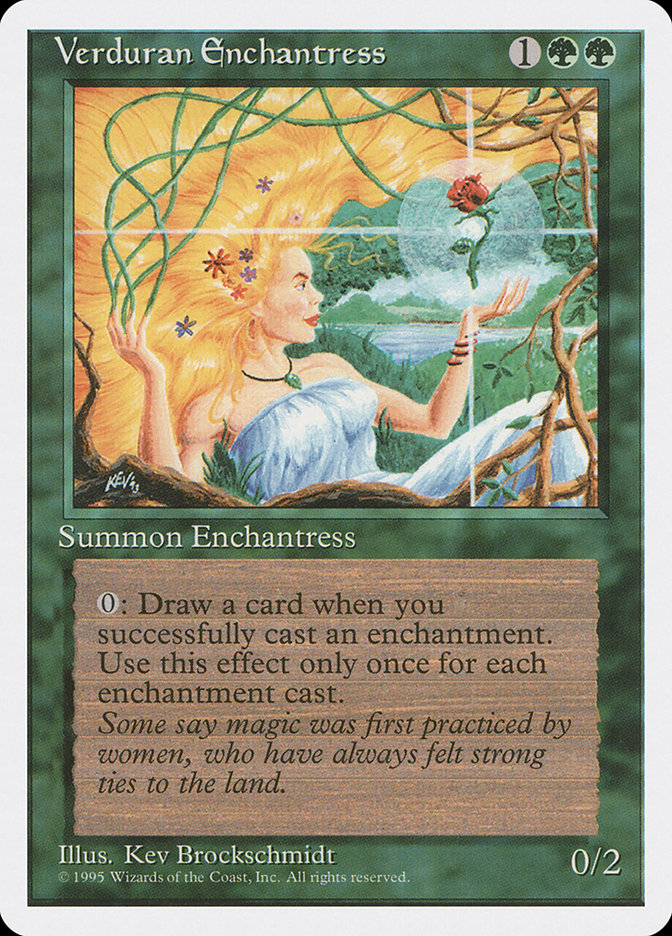 Verduran Enchantress [Fourth Edition] | Pegasus Games WI