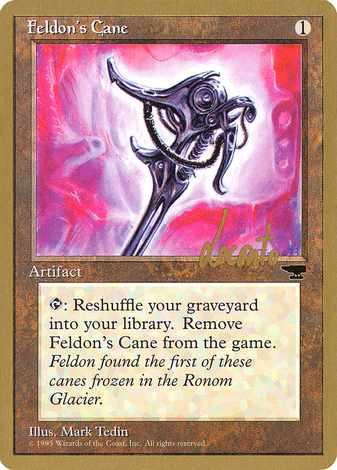 Feldon's Cane (Michael Loconto) [Pro Tour Collector Set] | Pegasus Games WI