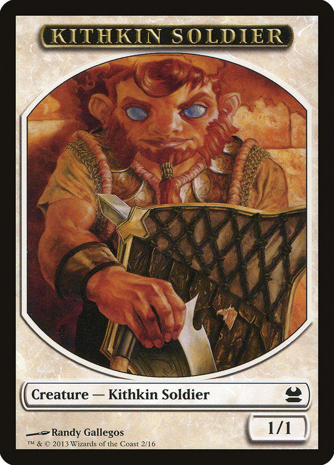 Kithkin Soldier Token [Modern Masters Tokens] | Pegasus Games WI