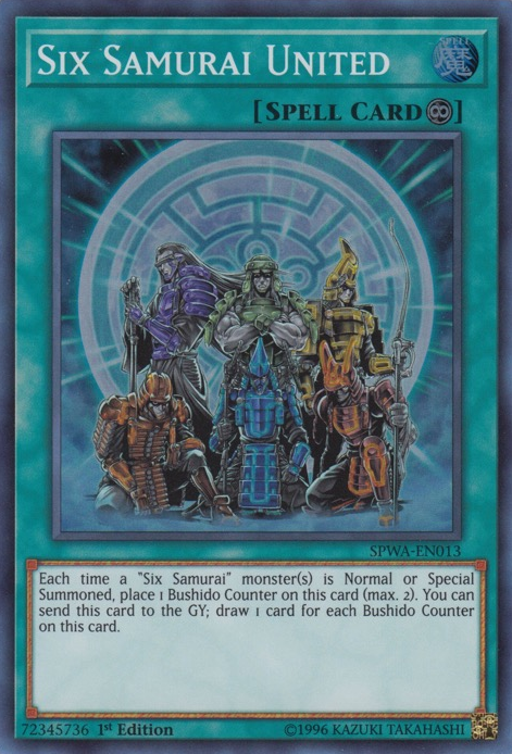 Six Samurai United [SPWA-EN013] Super Rare | Pegasus Games WI
