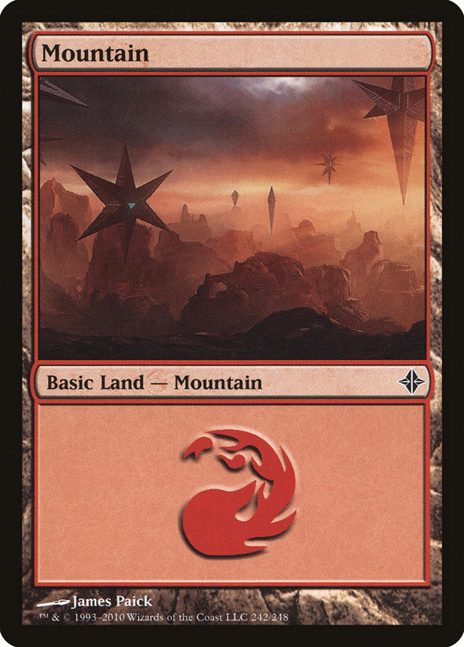 Mountain (242) [Rise of the Eldrazi] | Pegasus Games WI