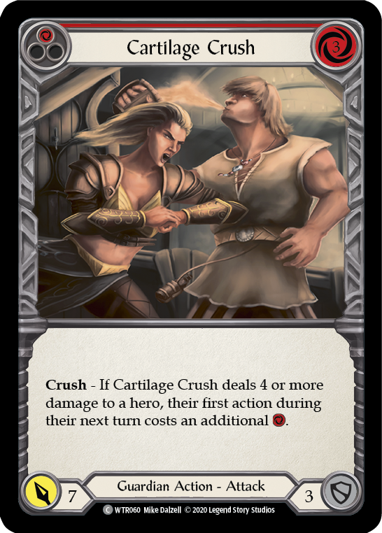 Cartilage Crush (Red) [WTR060] Unlimited Normal | Pegasus Games WI