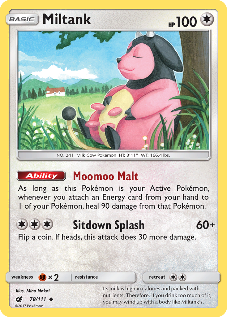 Miltank (78/111) [Sun & Moon: Crimson Invasion] | Pegasus Games WI