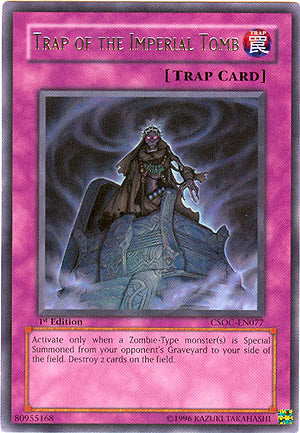 Trap of the Imperial Tomb [CSOC-EN077] Rare | Pegasus Games WI