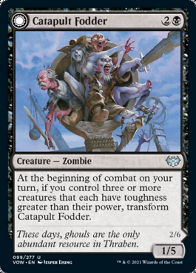 Catapult Fodder // Catapult Captain [Innistrad: Crimson Vow] | Pegasus Games WI