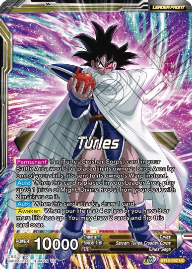 Turles // Turles, Accursed Power (BT15-092) [Saiyan Showdown Prerelease Promos] | Pegasus Games WI