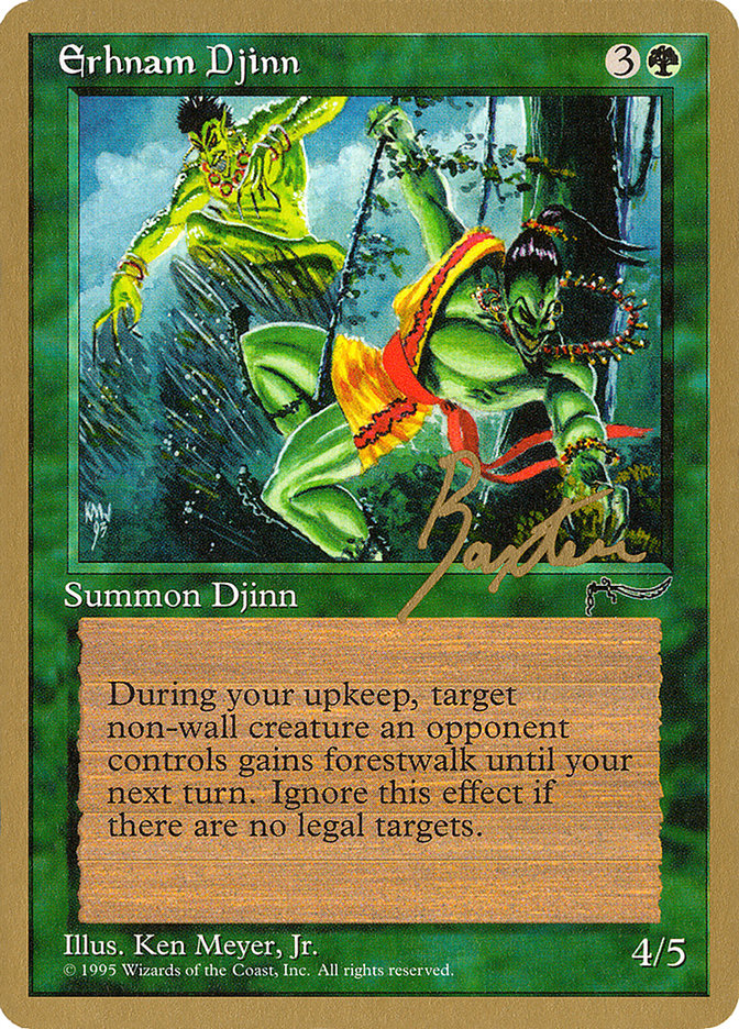 Erhnam Djinn (George Baxter) [Pro Tour Collector Set] | Pegasus Games WI