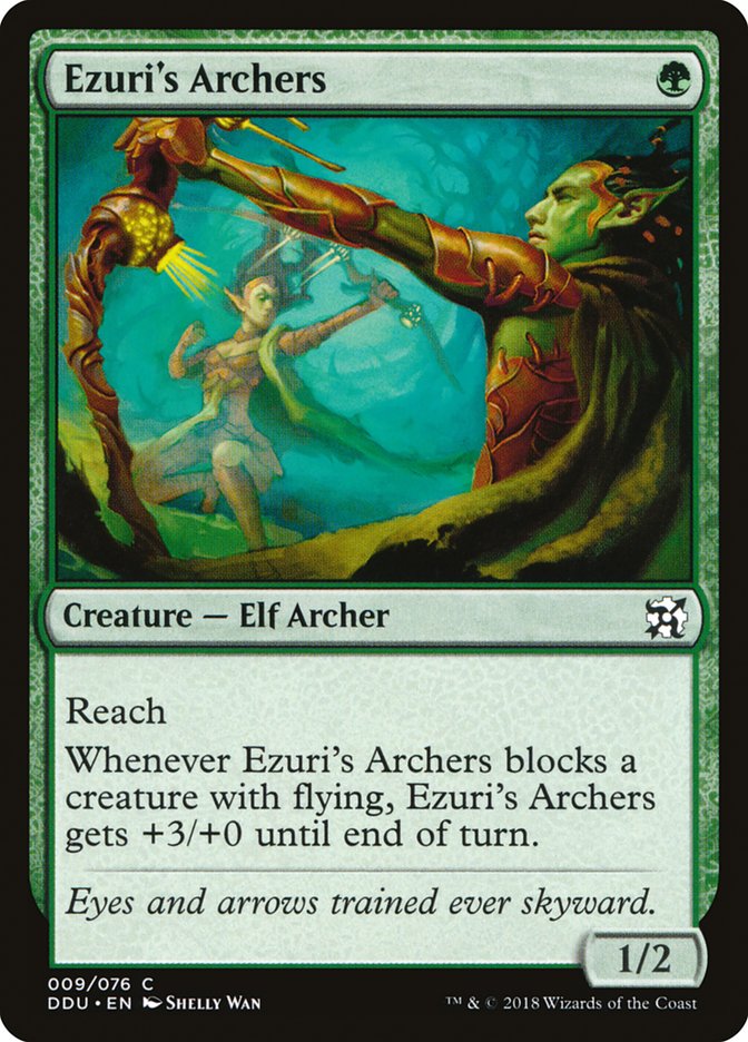 Ezuri's Archers [Duel Decks: Elves vs. Inventors] | Pegasus Games WI