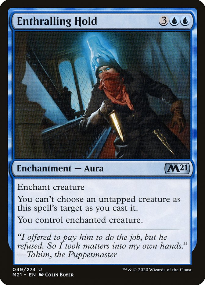 Enthralling Hold [Core Set 2021] | Pegasus Games WI
