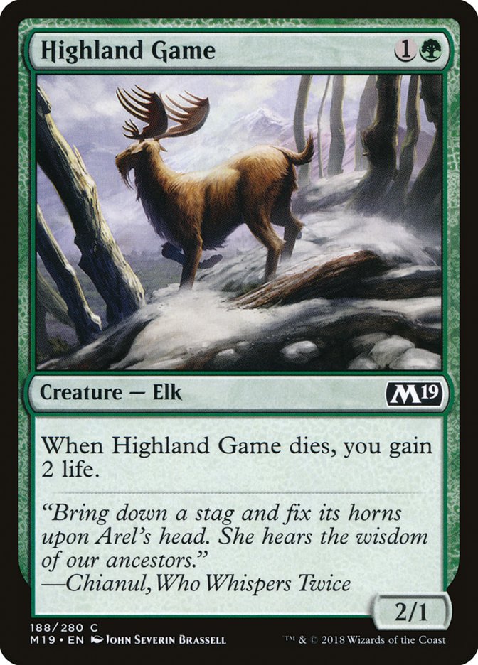 Highland Game [Core Set 2019] | Pegasus Games WI